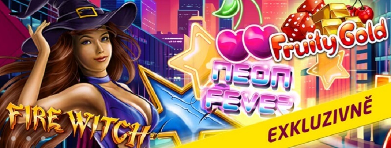 Synot TIP casino - 3 nové výherní automaty