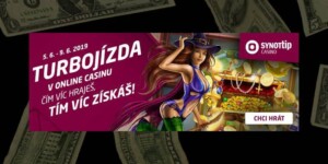 Vyzkoušej skvělou TURBOJÍZDU v Synot TIP casinu