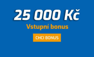 Tipsport Vegas nový vstupní casino bonus až 25.000 Kč