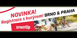 Synot registrace kurýrem nově v Praze + Brně