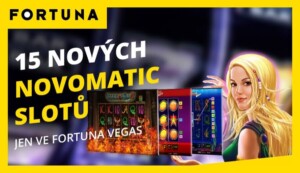 Fortuna online automaty od Novomatic. Jsou dobré?