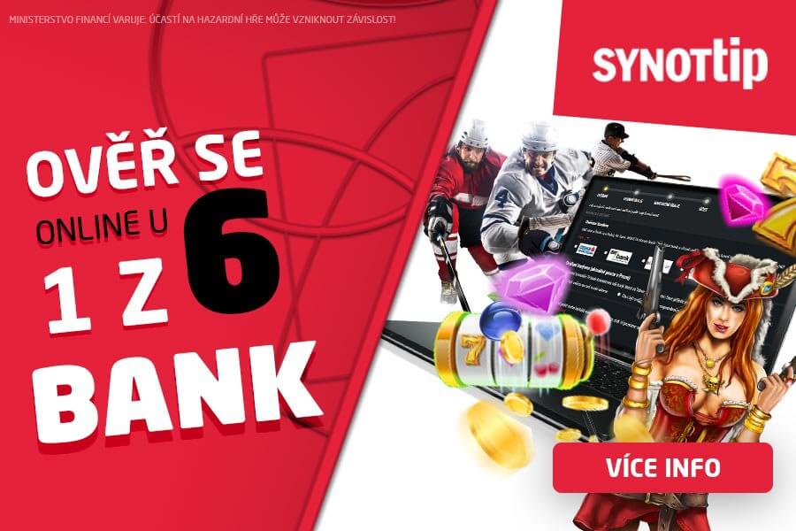 Casino synottip registrace online s vaší bankou
