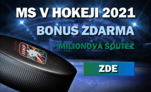 MS v hokeji – Tipsport a Chance bonus zdarma + soutěž o miliony
