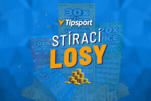 Stírací Tipsport losy 2026 – Setřete online losy ještě dnes
