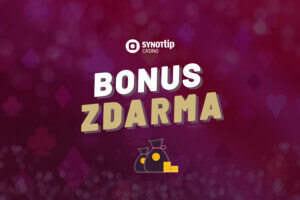 Synottip bonus 2026 – bonus dnes – bonus za registraci – bonus bez vkladu – free spiny