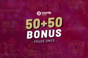 Synottip casino bonus – Berte bonus 50,- do casina