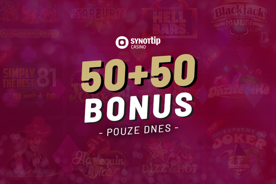 Synottip casino bonus 50+50