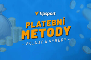 Tipsport platební metody 2026 – Dobijte si herní účet a hrajte automaty do minuty