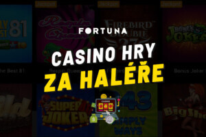 Fortuna hry za haléře 2026 – Nejlepší automaty s minimální sázkou