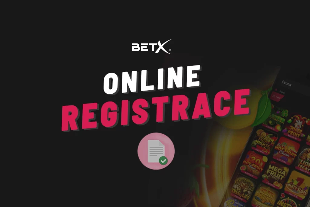 BetX online registrace