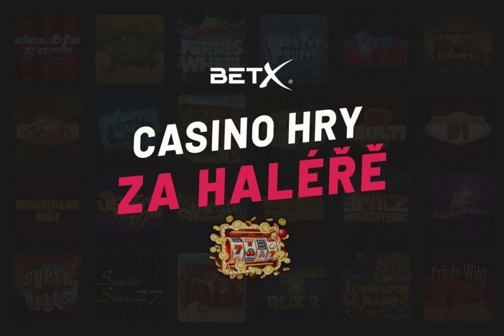 BetX casino hry za haléře