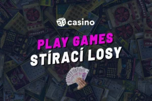 Stírací losy Play Games 2026 – Seškrábněte los a vyhrajte peníze, auto nebo dovolenou