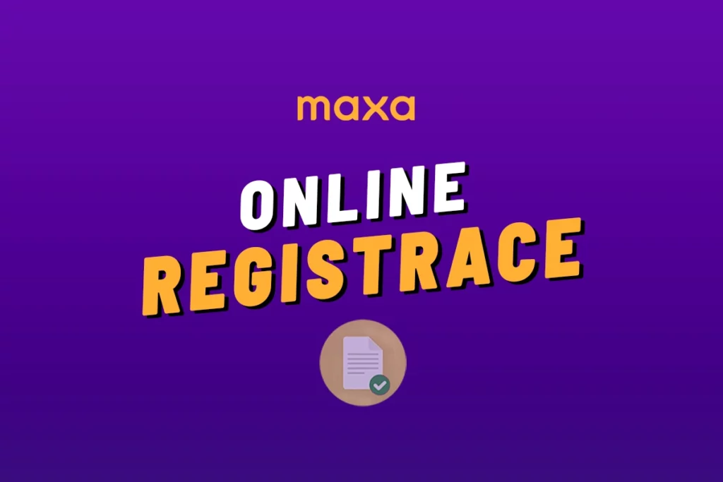 Maxa registrace online