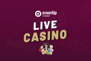 Synottip live casino v 2026 – Užijte si blackjack, poker a ruletu