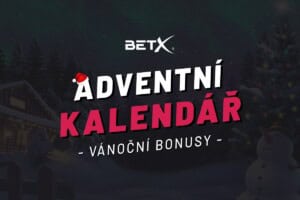 BETX adventní kalendář 2025 – Užijte si skvělé vánoční bonusy!