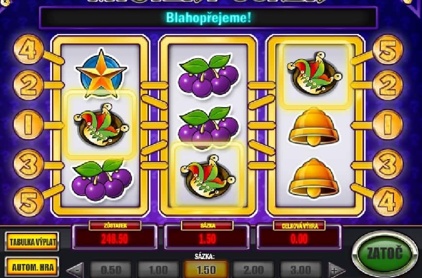 Tipsport casino - Fire Joker + Mystery joker