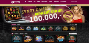 SYNOTtip casino nabízí výherní automaty zdarma